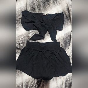 Black Two-Piece Set